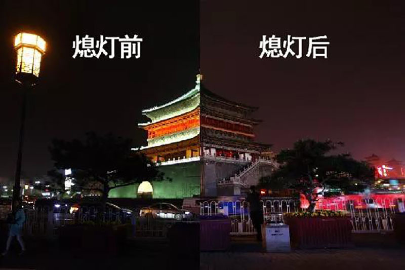 政策 ‖ 木建筑本体照明设施关闭！西安钟鼓楼将调整为夜间泛光照明