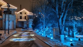 shanxi shuozhou yiyuan residential area lighting renovation